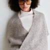 Penn&Ink W26 Main W26C396 jumper brown mel. - Afbeelding 4