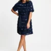 Pom Amsterdam W26 SP9834 Dress Inez eternal blue