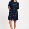 Pom Amsterdam W26 SP9834 Dress Inez eternal blue - Afbeelding 7