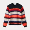 Pom Amsterdam W26 SP9816 Pullover Faye striped blue multicolour - Afbeelding 2
