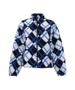 Alternative view of Another-Label W26 sara jacket night sky white dot