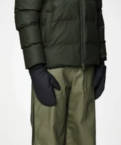 Alternative view of Rains w26 16070 Alta puffer mittens W2T3 black