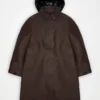 Rains 21520 Nara W long jacket W3 bark - Afbeelding 2