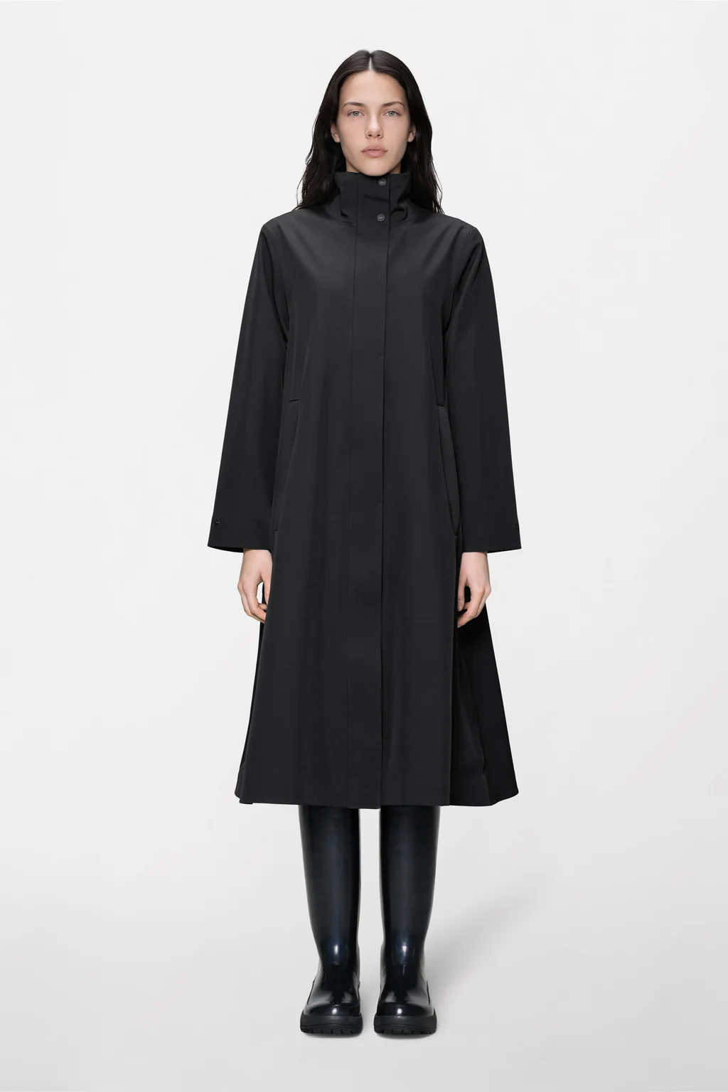 Rains 12590 Suva softshell a-line jacket W3T2 black